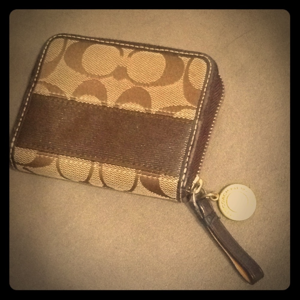 Coach Coin and cardholder